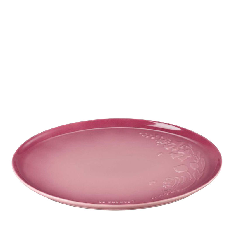 Le Creuset Jardin Oval Serving Plate 36cm - Rose Quartz